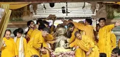 Radha Ashtami 2026: Massive crowds throng Shri Radha Rani Temple in Barsana