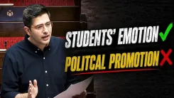 Raghav Chadha calls out political exploitation of student exam anger