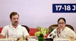 Rahul Gandhi backs Mamata faction, accuses BJP of 'party theft' after EC freezes TMC name