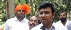 BJP's Tejasvi Surya accuses Rahul Gandhi of fostering anarchy after INDIA bloc protest