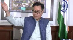 राहुल गांधी का भारत विरोधी बयान देना सही नहीं : किरेन रिजिजू 