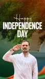 Rahul Gandhi marks Independence Day with call to guard democracy