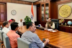 Rahul Gandhi Meets Lok Sabha Speaker, Demands Parliament Debate on Student Beatings