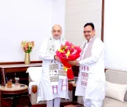Rajasthan CM Sharma meets HM Shah, flags border and cooperative sector push