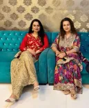Raj Kapoor's heroines, Padmini Kolhapure and Poonam Dhillon, come
 together to celebrate his centenary