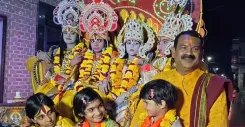 डीग के 137 साल पुराने रामलीला महोत्सव में निकली भव्य राम बारात, जयकारों से गूंजा शहर