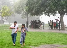 राजधानी में बदला मौसम का मिजाज, लोगों को मिली गर्मी से राहत 