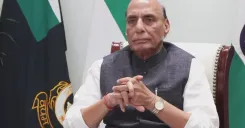 Rajnath Singh addresses first Tri-Services All Women Sailing Expedition