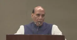 Rajnath Singh addresses RSS centenary book launch event