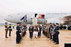 What Key Talks Is Rajnath Singh Holding in Canberra?