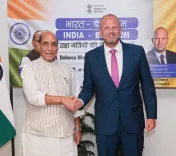 Rajnath Singh, Belgium's Francken sign defence MoUs, industrial pacts in New Delhi