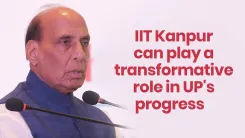 Rajnath Singh bets on IIT Kanpur to drive UP industrial growth