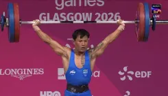 Rajnath Singh Congratulates Rishikanta Singh on CWG 2026 Silver