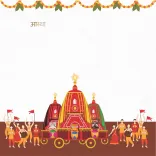 Rajnath Singh greets devotees on Jagannath Rath Yatra