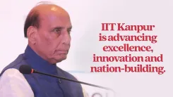Rajnath Singh hails IIT Kanpur's role in India's future