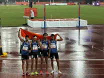 Rajnath Singh hails India's 4x400m relay bronze at Asian Games 2026