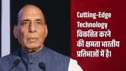 Rajnath Singh: India has talent for cutting-edge tech, R&D ecosystem needed