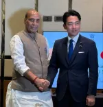 Rajnath Singh Meets Japan's Koizumi at ADMM-Plus in Cebu