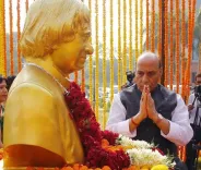 Rajnath Singh pays tribute to Dr. Kalam on birth anniversary
