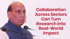 Rajnath Singh pitches academia-industry-govt nexus for defence R&D