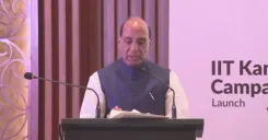 Rajnath Singh Speaks at IIT Kanpur's 'Greater Than Us' Campaign
