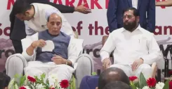 Rajnath Singh speaks at Sindoor Maha Raktdan Yatra blood camp in Delhi