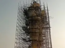 क्या राजसमंद में 131 फीट ऊंची बालाजी की प्रतिमा बनकर तैयार हो गई है?