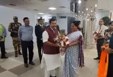 दिल्ली में नितिन नवीन का भव्य स्वागत, राज्यसभा चुनाव में मिली जीत के बाद