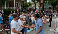 Ramaswamy Celebrates Fourth of July Live from Lancaster, Ohio
