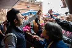 Ramaswamy rallies Ohio crowd days before 2026 vote