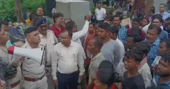 रांची एचईसी बाईपास पर अतिक्रमण विरोध: दूसरे दिन भी जाम, पुलिस ने किया बल प्रयोग