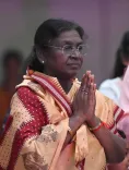 क्या राष्ट्रपति द्रौपदी मुर्मू ने छठ पूजा समारोह में भाग लिया और नागरिकों की खुशहाली की प्रार्थना की?