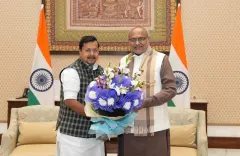 क्या भाजपा के राष्ट्रीय कार्यकारी अध्यक्ष नितिन नबीन ने उपराष्ट्रपति सीपी राधाकृष्णन से शिष्टाचार भेंट की?