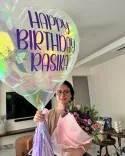 How Did Rasika Dugal Celebrate Her Birthday with Balloons and Freshly Baked Bread?