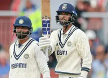 रवींद्र जडेजा और वाशिंगटन सुंदर के शतक से भारत ने मैनचेस्टर टेस्ट ड्रॉ कराया 