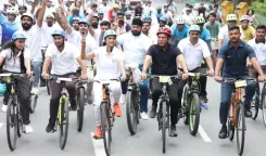 क्या रविवार को 'फिट इंडिया संडे ऑन साइकिल' की वर्षगांठ मनाई जाएगी?