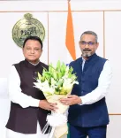 RBI Regional Director calls on CM Majhi at Lok Seva Bhawan