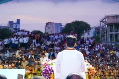 Revanth Reddy breaks ground for Indiramma Indlu towers in Kukatpally