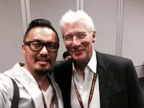 Richard Gere hails '4 Rivers 6 Ranges' director Shenpenn Khymsar at Dharamshala screening