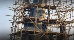 Bangladesh halts 81-ft Ram statue construction amid Islamist pressure, rights body condemns move