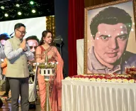 Rijiju attends Hema Malini's Diamond Jubilee concert in Mumbai