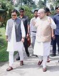 Rijiju Greets Amit Shah on Birthday, Hails His National Service