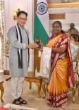 Rijiju Greets President Murmu on Her Birthday