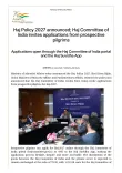 Rijiju launches Haj Policy 2027, opens pilgrim applications