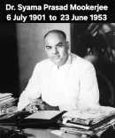Rijiju pays tribute to Jana Sangh founder Dr. Shyama Prasad Mookerjee