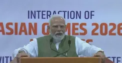 Rijiju: PM Modi meets India's Asian Games 2026 contingent