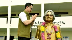 Rijiju Remembers Kalam on Birth Anniversary