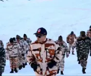 Rijiju salutes ITBP Himveers on 64th Raising Day