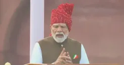 Rijiju shares PM Modi's Independence Day address live from Red Fort