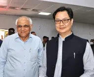 Rijiju Wishes Gujarat CM Bhupendra Patel on Birthday